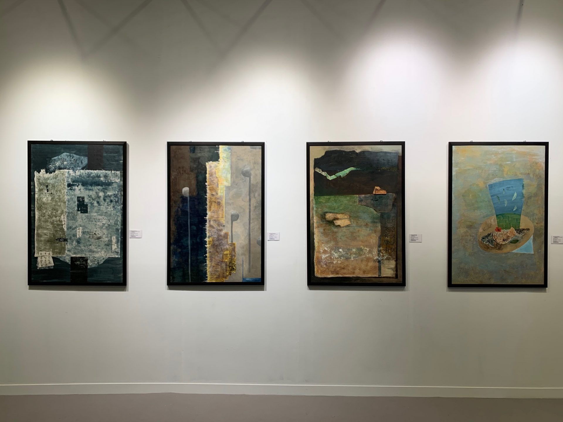 Artwork installation view, a series of work, by Samues Leung