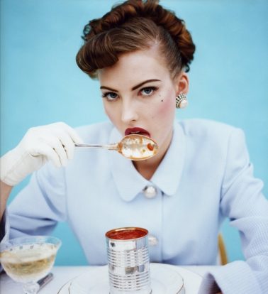 Cucchiaio con boite (Spoon with box), Lambda Print on D-Bond, 24x24cm, 1994