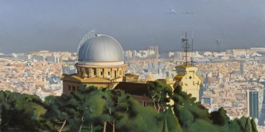 Fabra observatory, by Jones Longas (Spain), 40x80cm, HKD12000