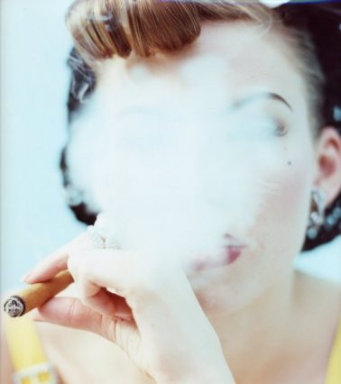 Fumo (Smoke), Lambda Print on D-Bond, 24x24cm, 1994