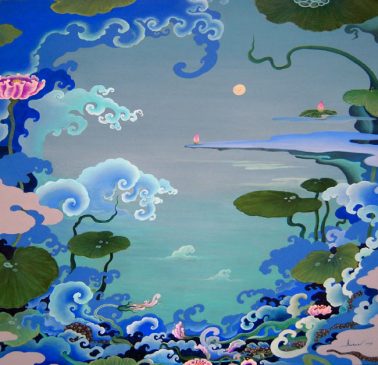 Mindscape 4 (Autumn Song), by Sanae Takahata (Japan), Oil, 61x73cm, HKD36000