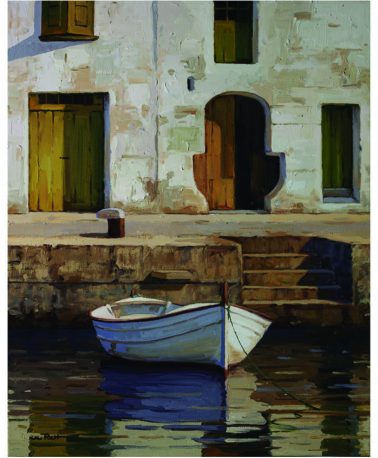 Bollard, by Poch Kiku (Spain), Oil, 81x65cm, HKD28000