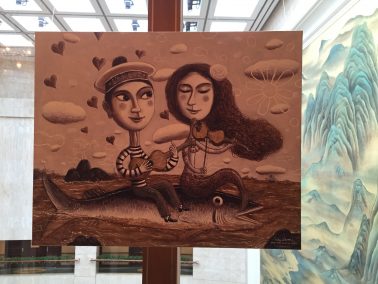 Another Plane, Christian Pendelio Exhibition in Island Shanra-ai Hotel, 2016