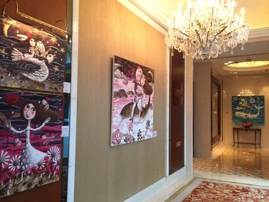 Another Plane, Christian Pendelio Exhibition in Island Shanra-ai Hotel, 2016