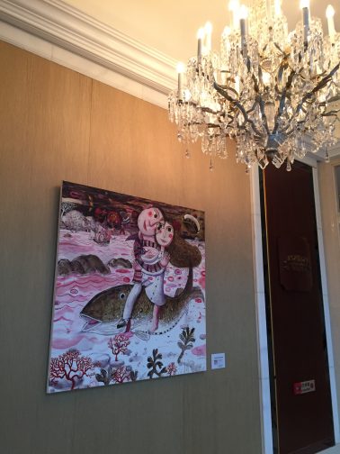 Another Plane, Christian Pendelio Exhibition in Island Shanra-ai Hotel, 2016