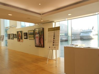 Photography by a Paintbrush exhibition at Gallery by the Harbour, 2013